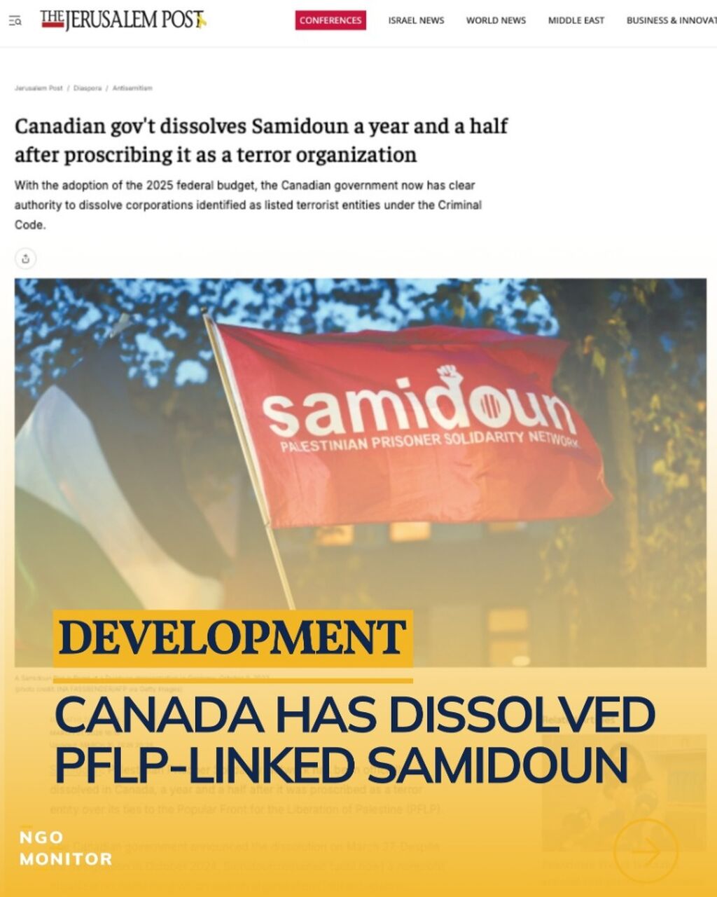 The Global Samidoun Network: Mapping Branches in Europe and North America