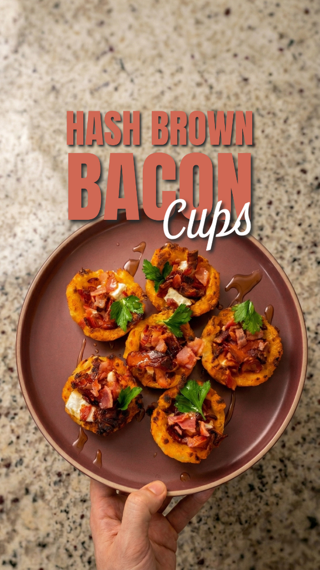 Hash Brown Bacon Cups to Fix Your Boring Breakfasts 😮&zwj;💨🥓🍓🧀