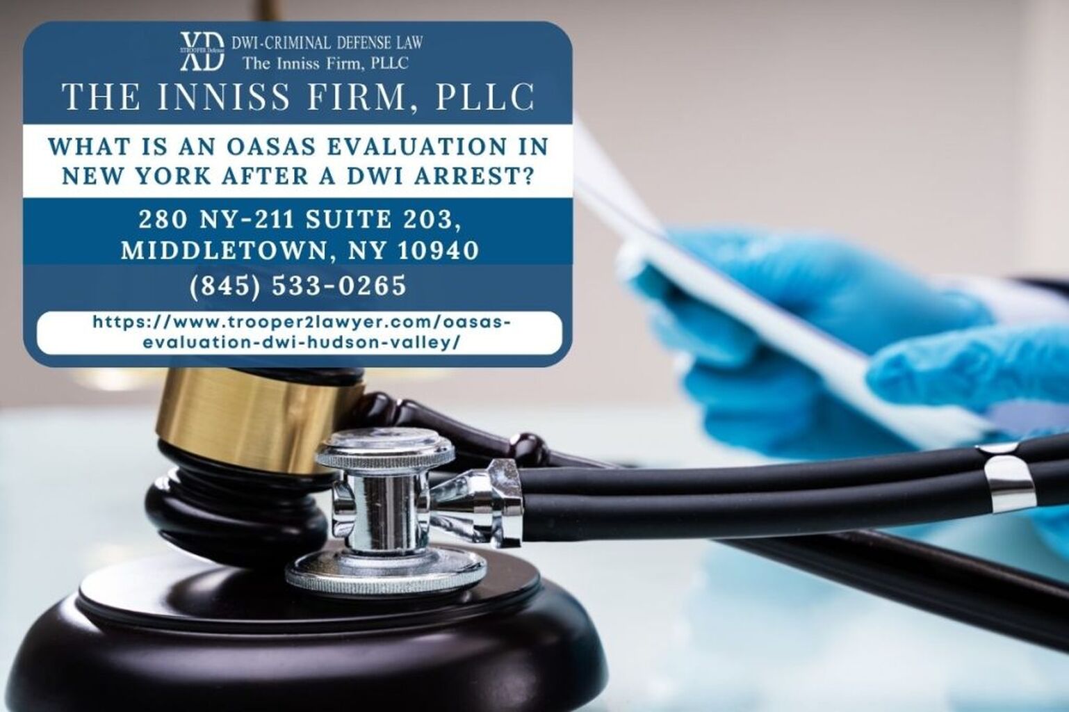 What Is an OASAS Evaluation in New York After a DWI Arrest?