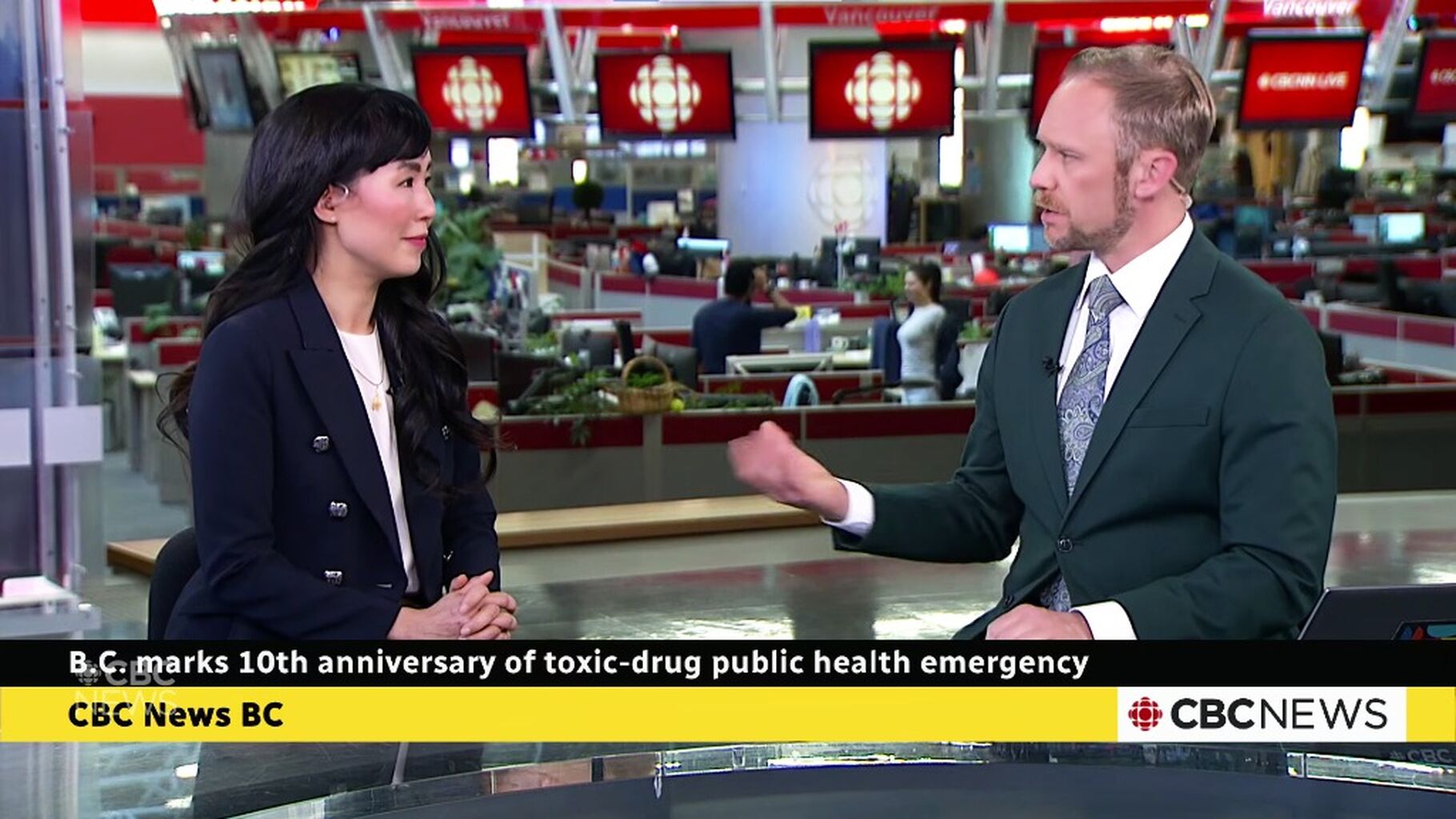 CBC News - B.C. marks 10th anniversary of toxic drug public health emergency
