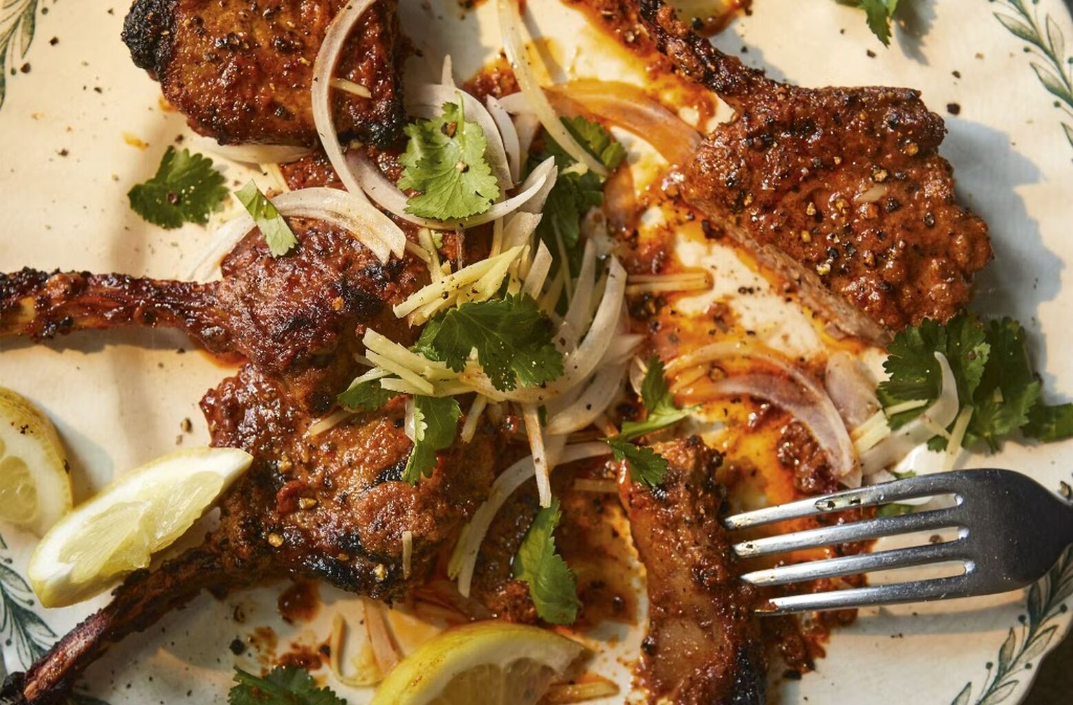 Tandoori lamb chops