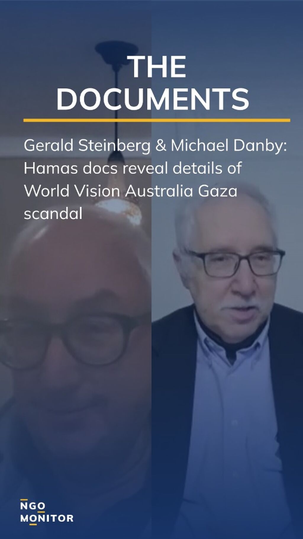 Gerald Steinberg & Michael Danby: Hamas docs reveal details of World Vision Australia Gaza scandal