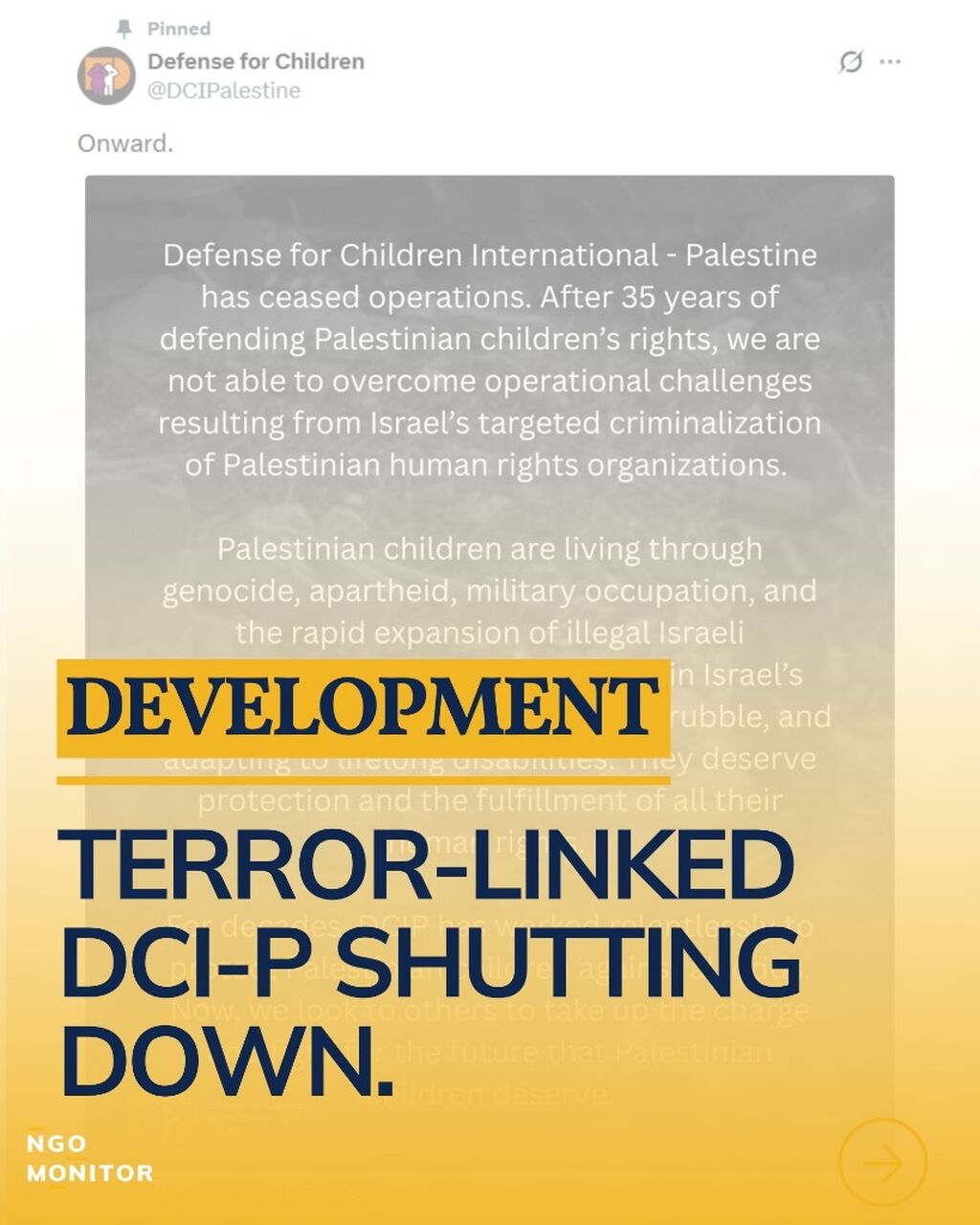 Defense for Children International - Palestine (DCI-P)