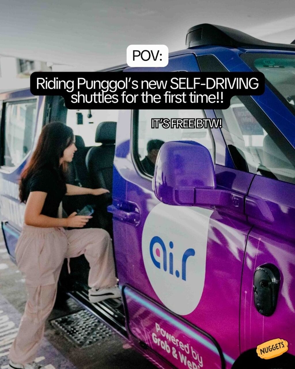 Riding Punggol's new self-driving shuttles