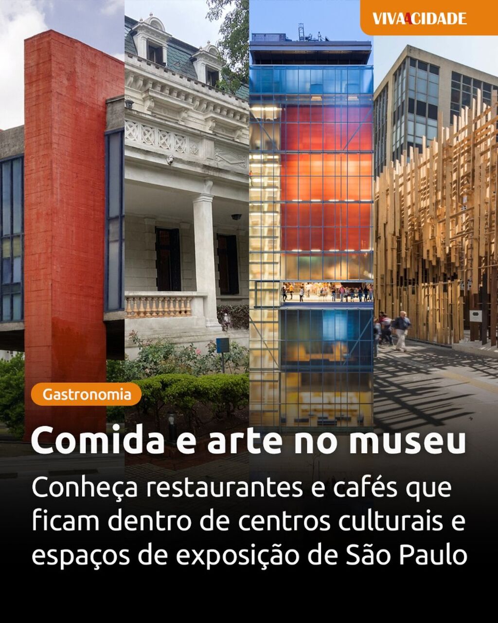 Comida e arte no museu