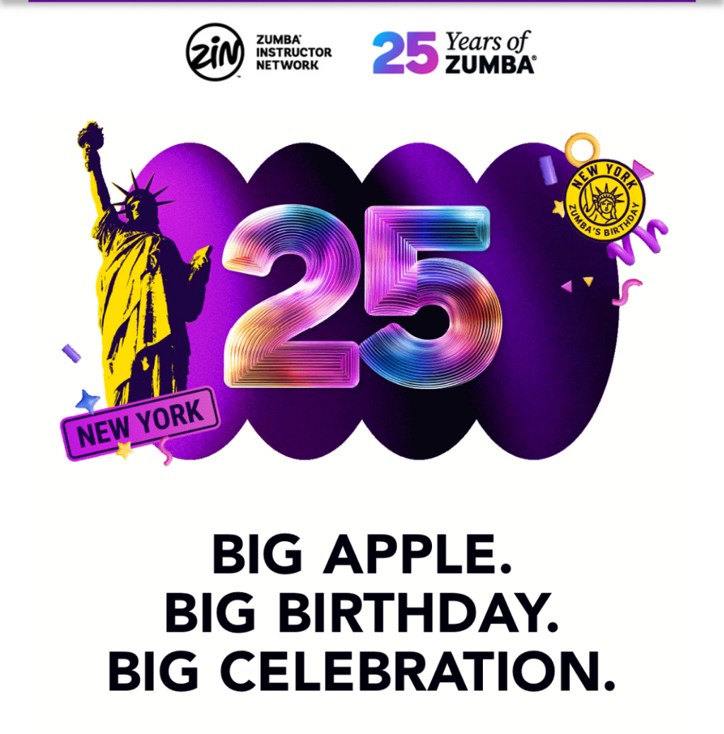 TSQ LIVE x Zumba&reg; - Zumba's 25th Birthday