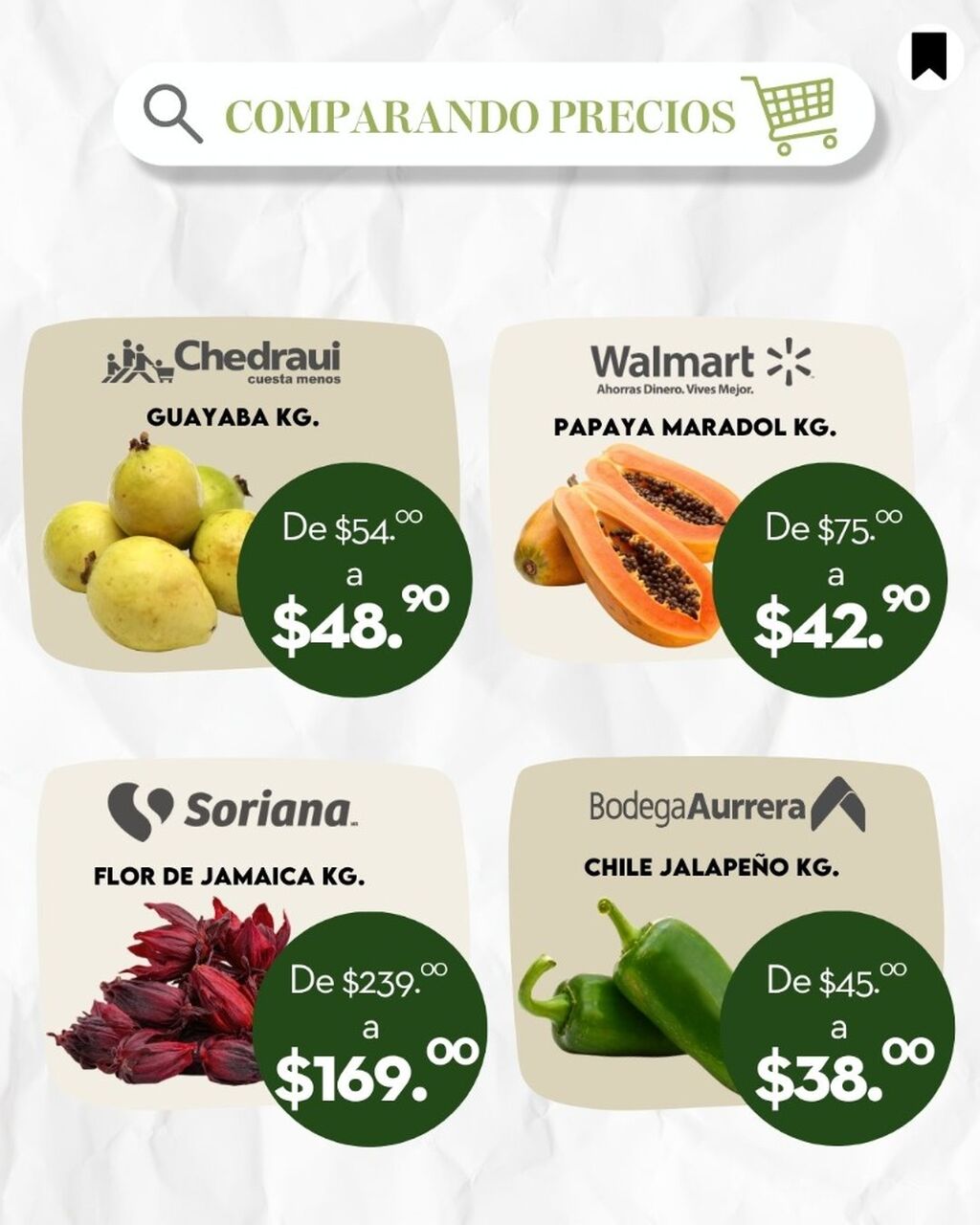 Martes y mi&eacute;rcoles de ofertas, encuentra lo m&aacute;s barato en el s&uacute;per para el 14 y 15 de abril de 2026