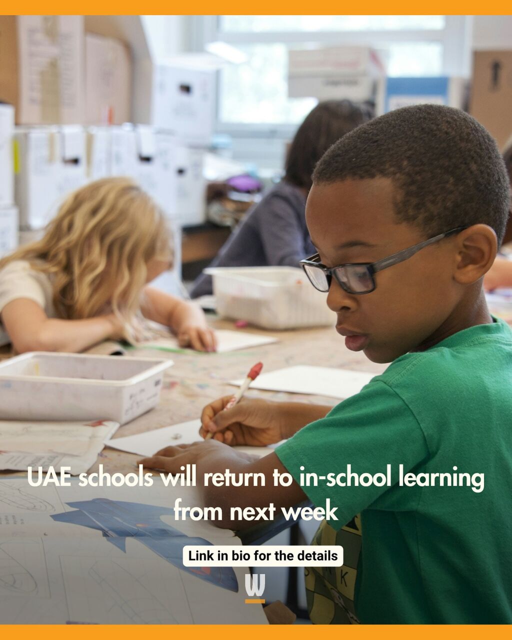 UAE schools to return to in-person learning from next week