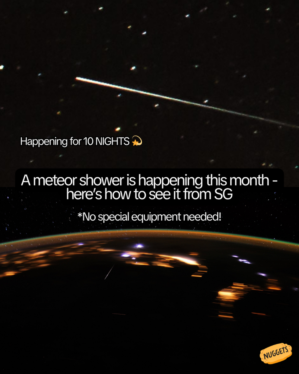 Lyrids meteor shower