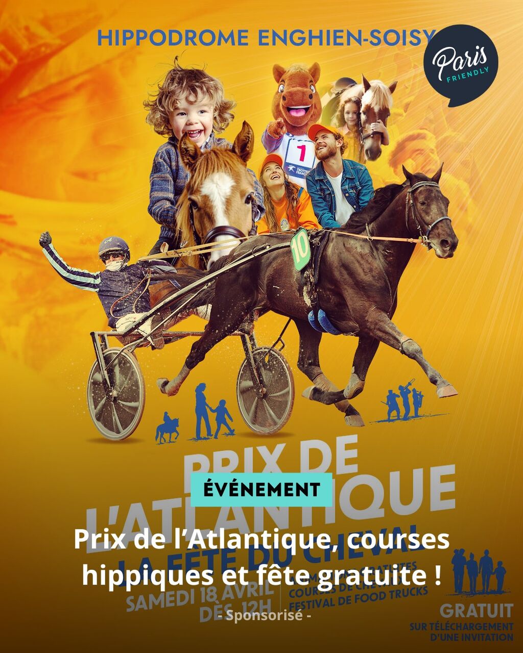 Prix de l&rsquo;Atlantique et F&ecirc;te du Cheval : entre courses spectaculaires et activit&eacute;s gratuites pour toute la famille !