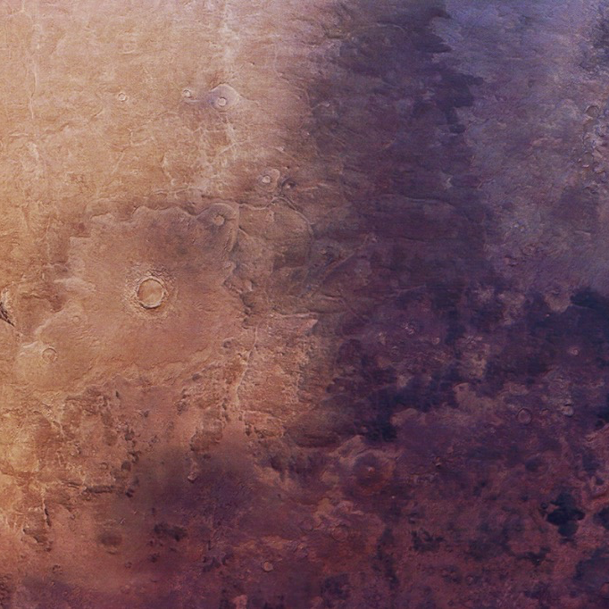 Dark cloud on Mars