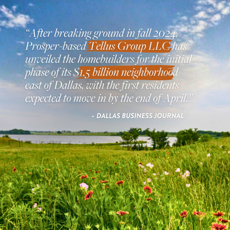 Developer unveils homebuilders for $1.5B neighborhood in Forney