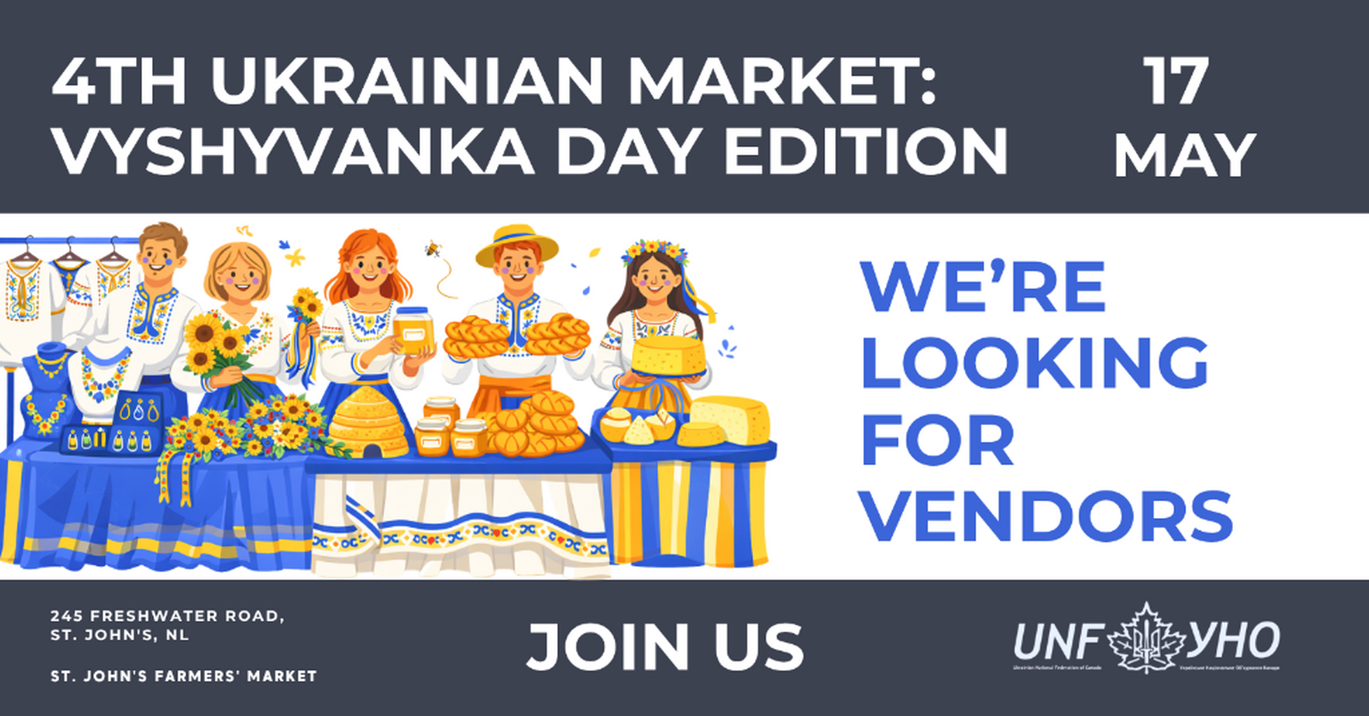 4th Ukrainian Market: Vyshyvanka Day Edition