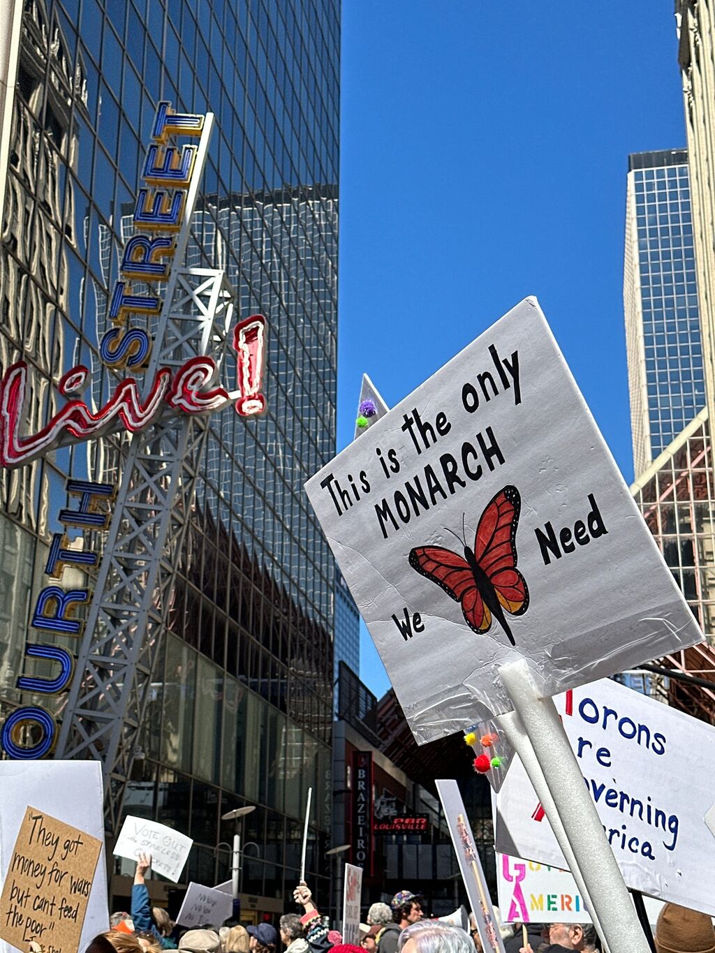 No Kings March 28 Protest: Find a rally near you, get sign ideas, tell your friends!