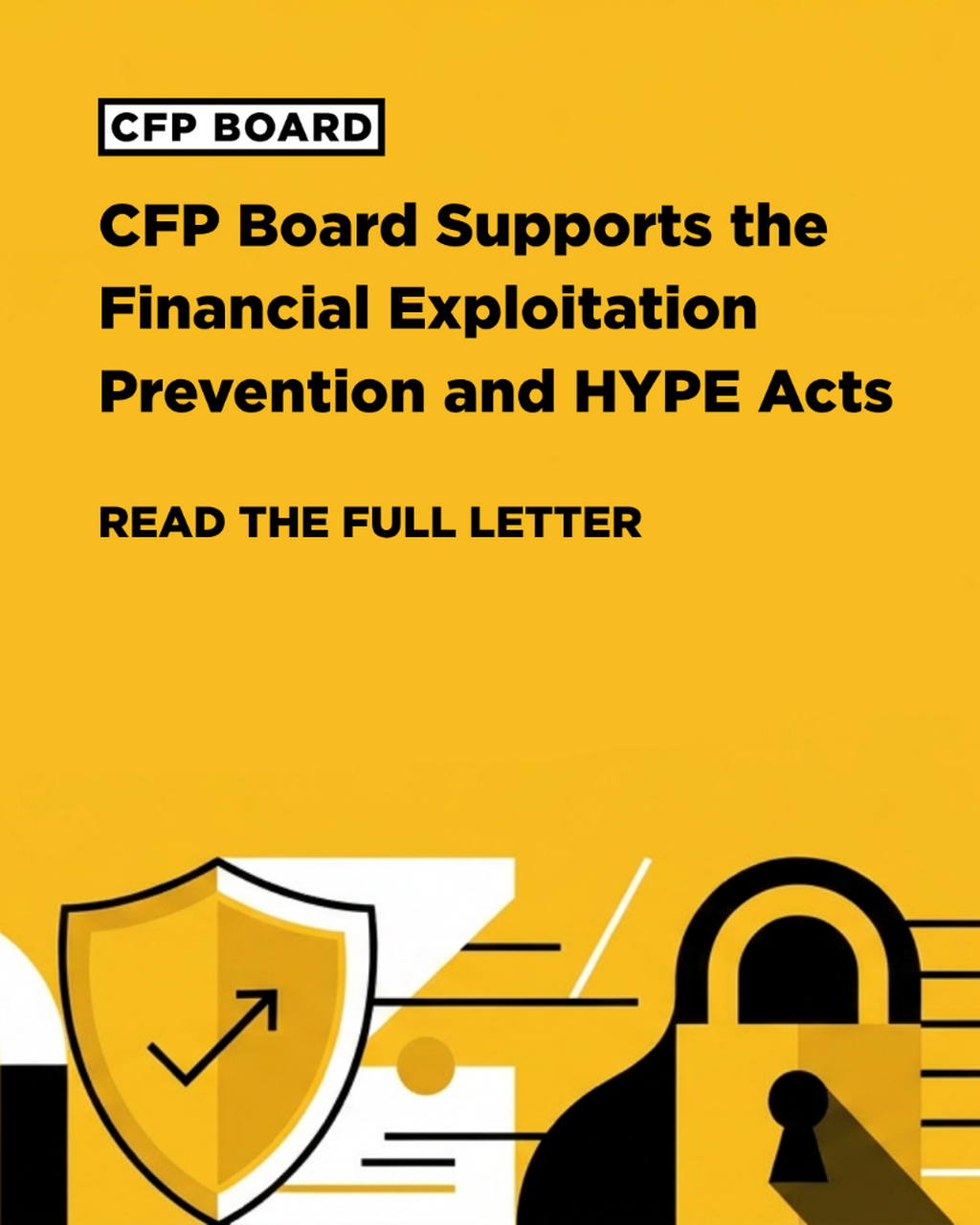 CFP Board Supports the Financial Exploitation Prevention and HYPE Acts