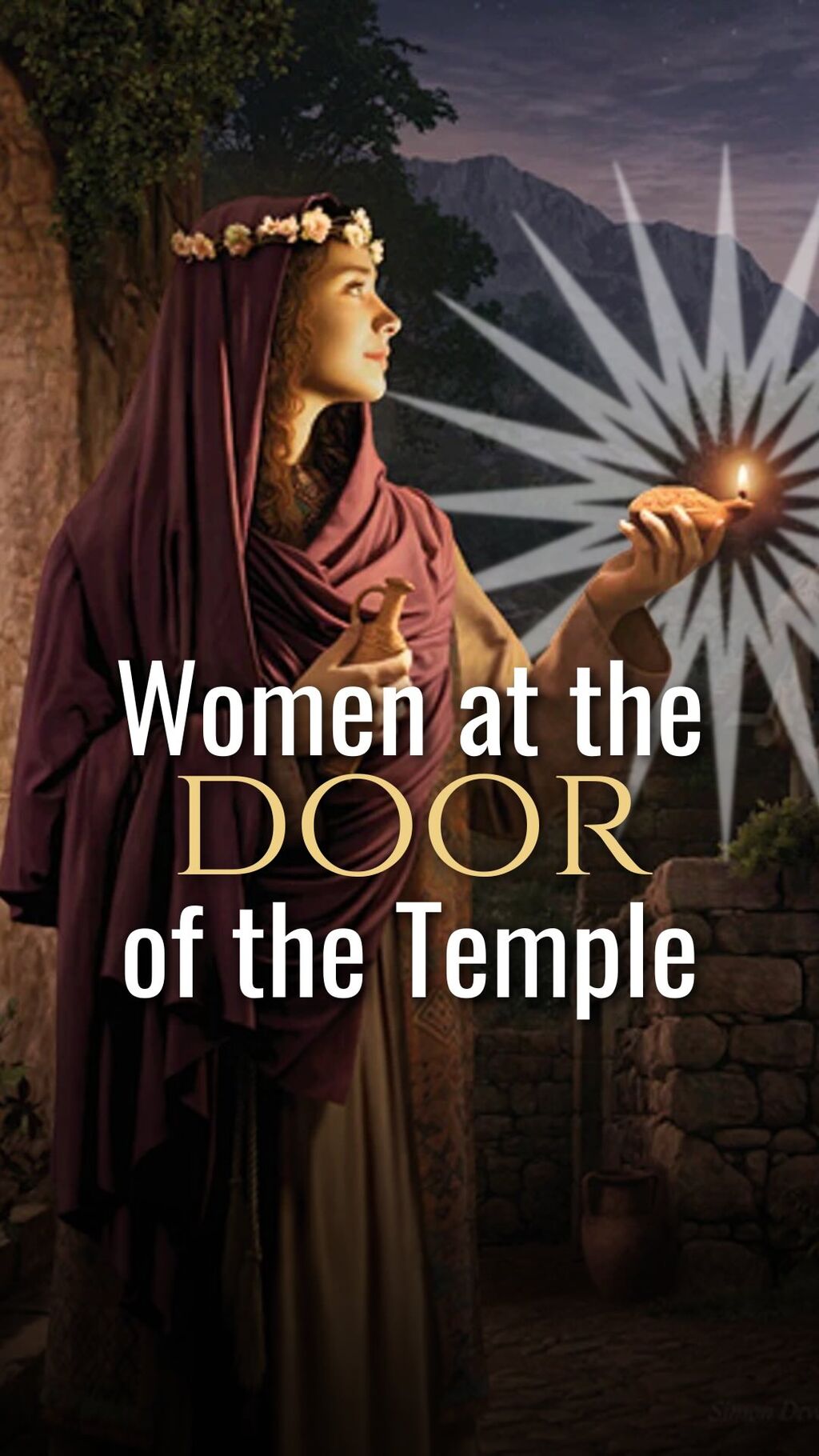 Woman at the Door of the Temple 