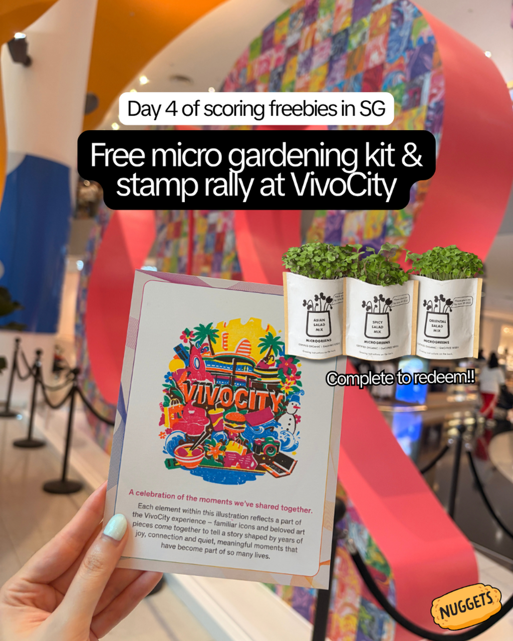 VivoCity stamp rally