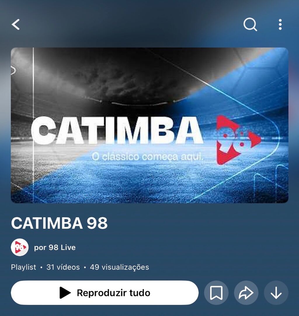 CATIMBA 98 📻 Clique e assista 