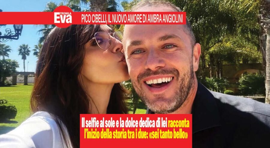 Ambra Angiolini e Pico Cibelli, la nuova coppia sui social