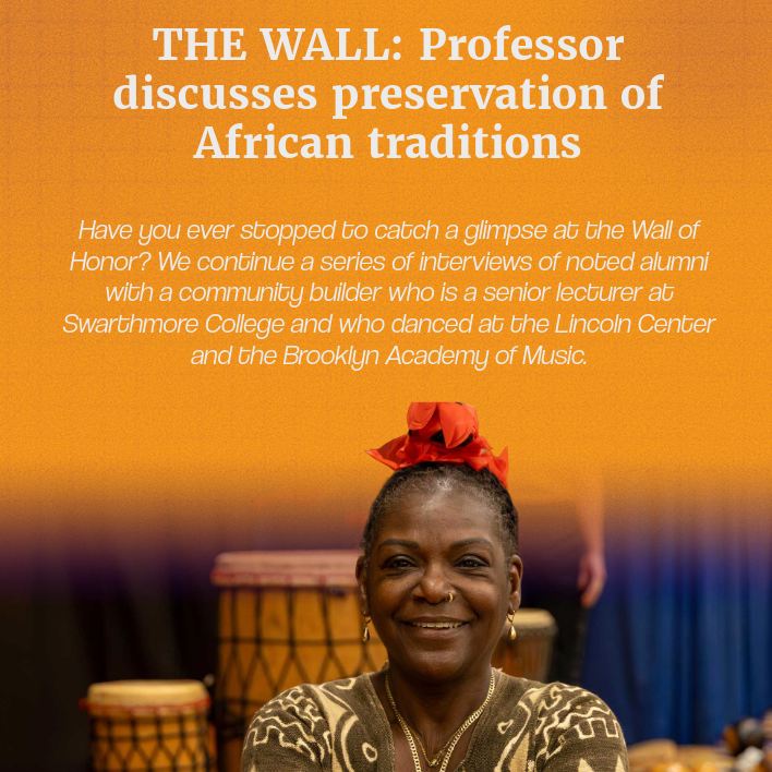 THE WALL: Professor discusses preservation of African traditions 