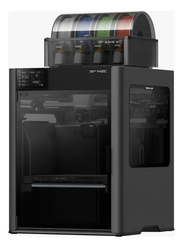 Impressora 3d Bambu Lab H2c Combo Com Ams 2 Pro - 110v