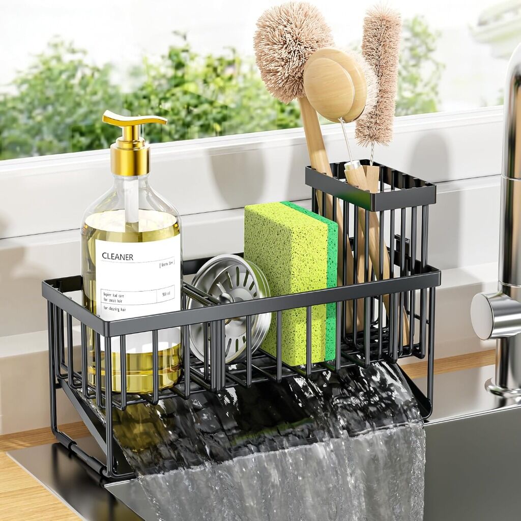 Rustproof Kitchen Sink Organizer: $13