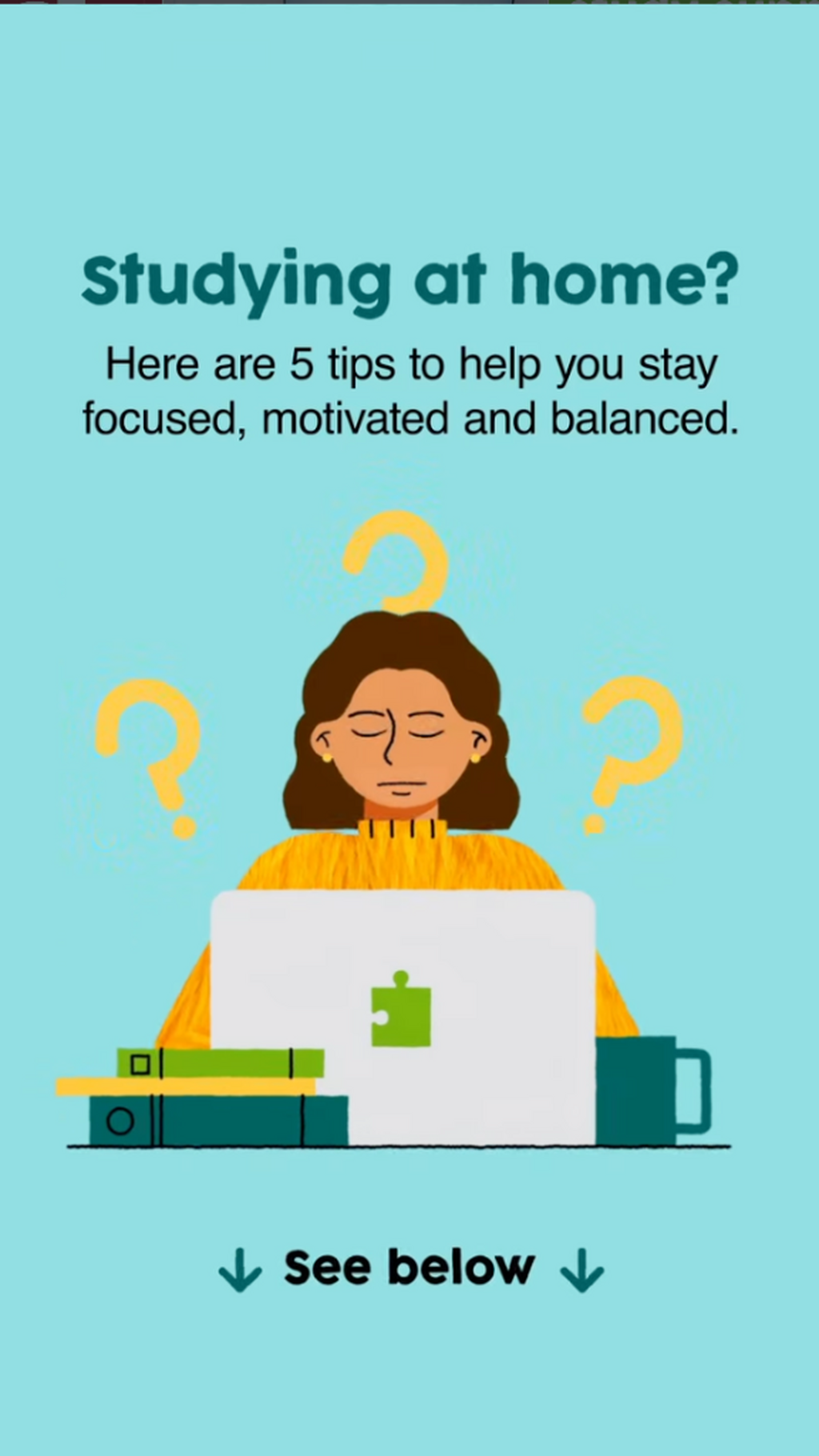 10 tips for managing study from home