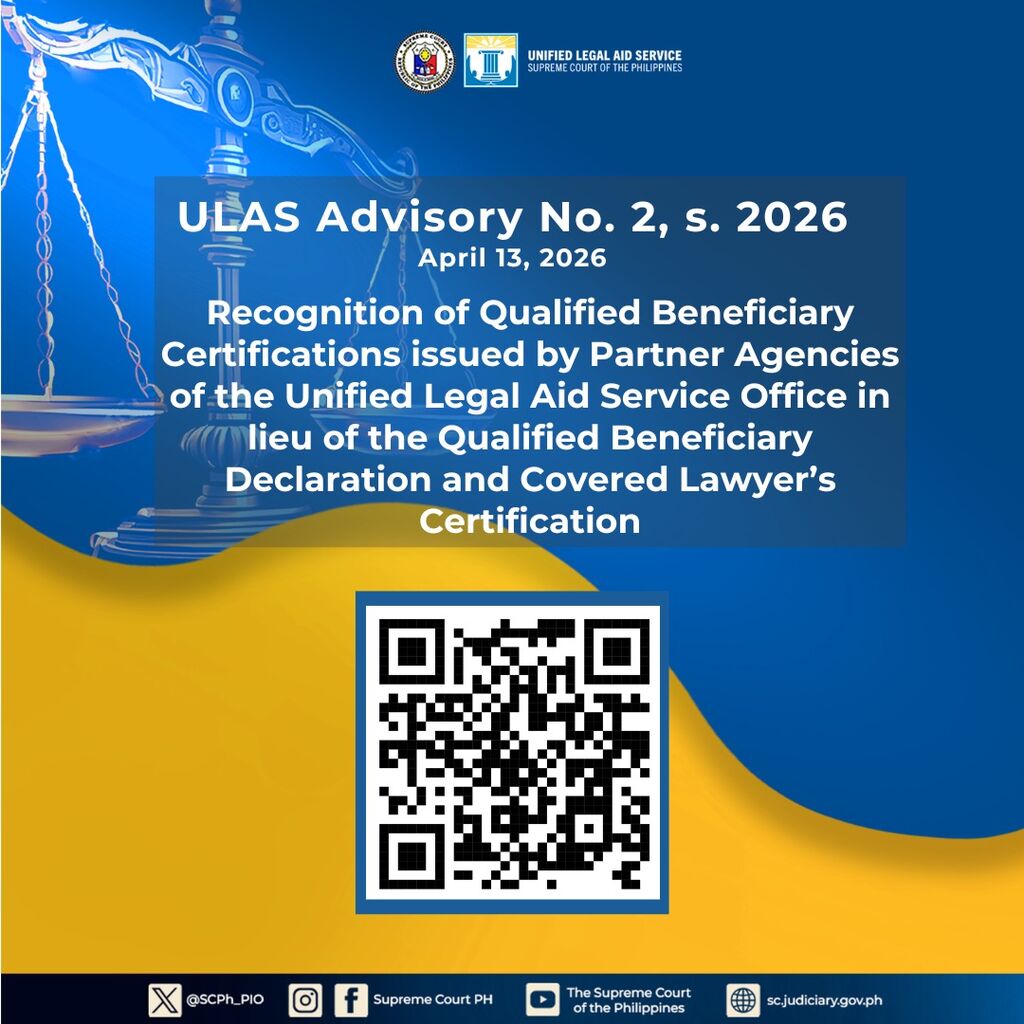 ULAS Advisory No. 2, s.2026