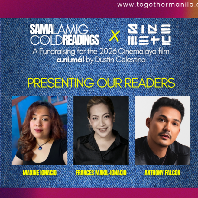 Samalamig Cold Readings Returns with Fundraiser for a Cinemalaya 2026 Film