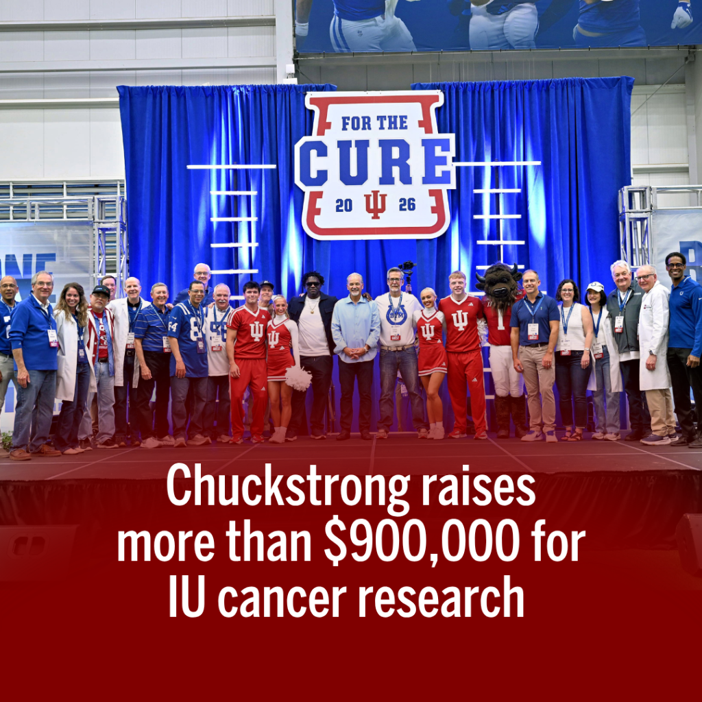 Chuckstrong raises more than $900,000 for IU cancer research 