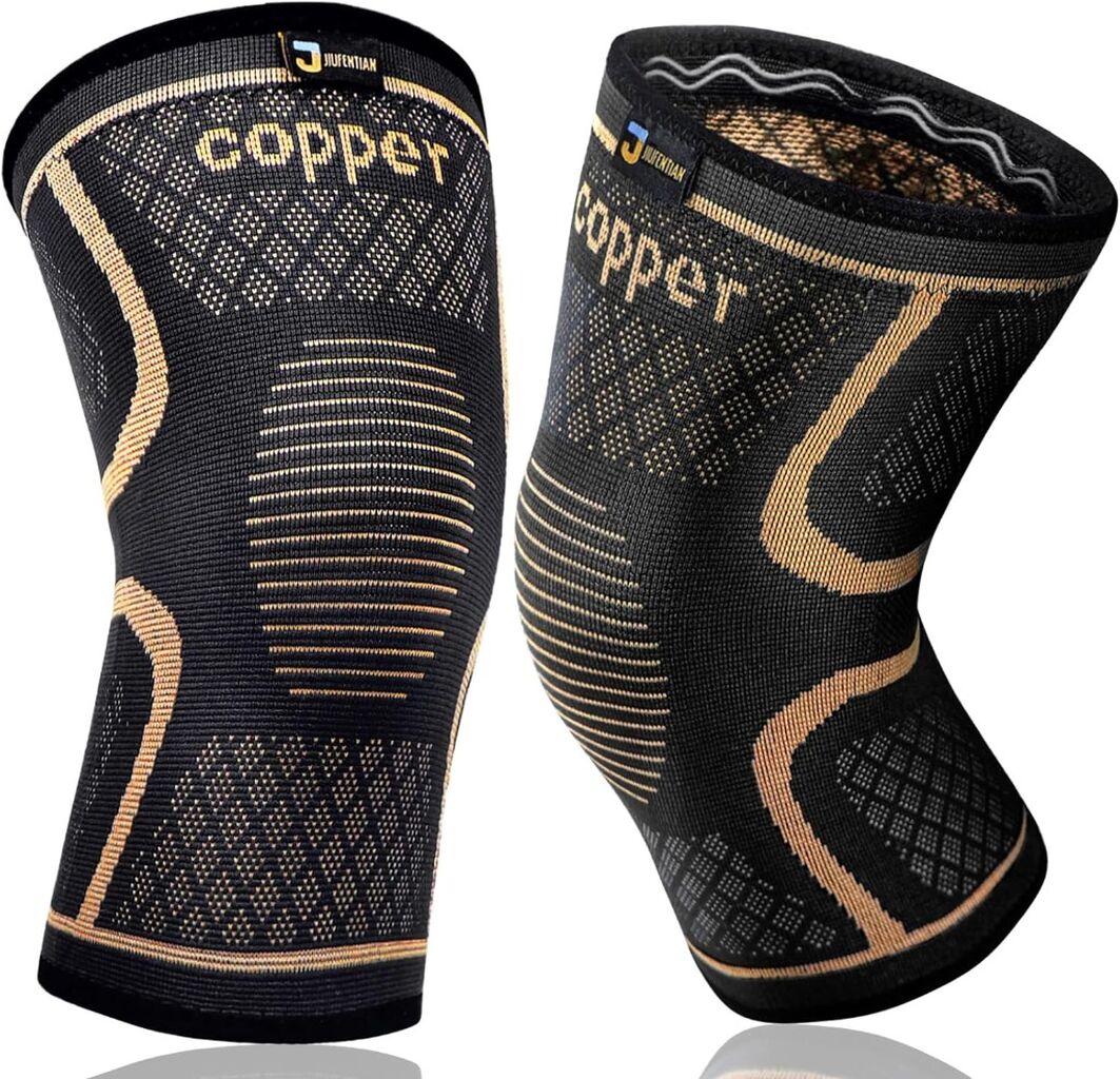 Copper Knee Braces for Men and Women (2 pack): $9