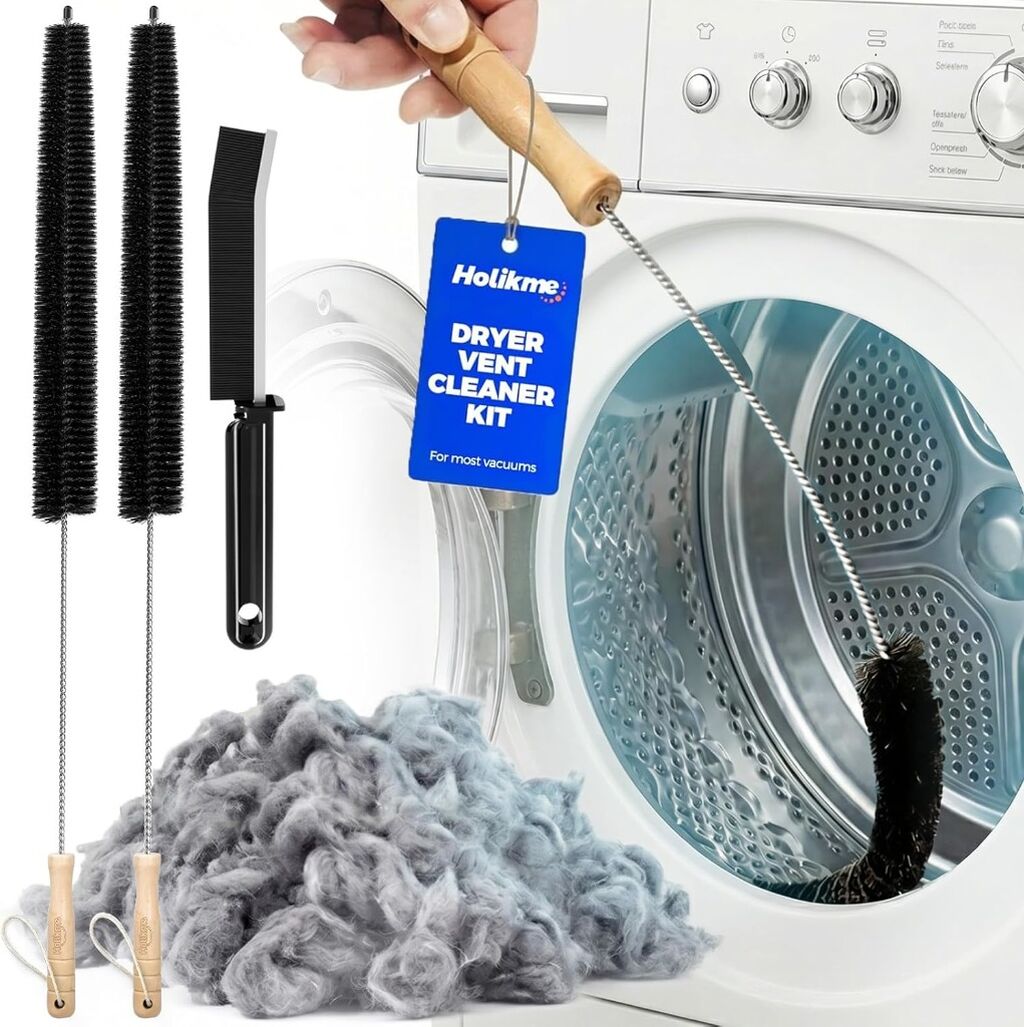 Dryer Vent Cleaner Kit, 3 Pieces: $7+
