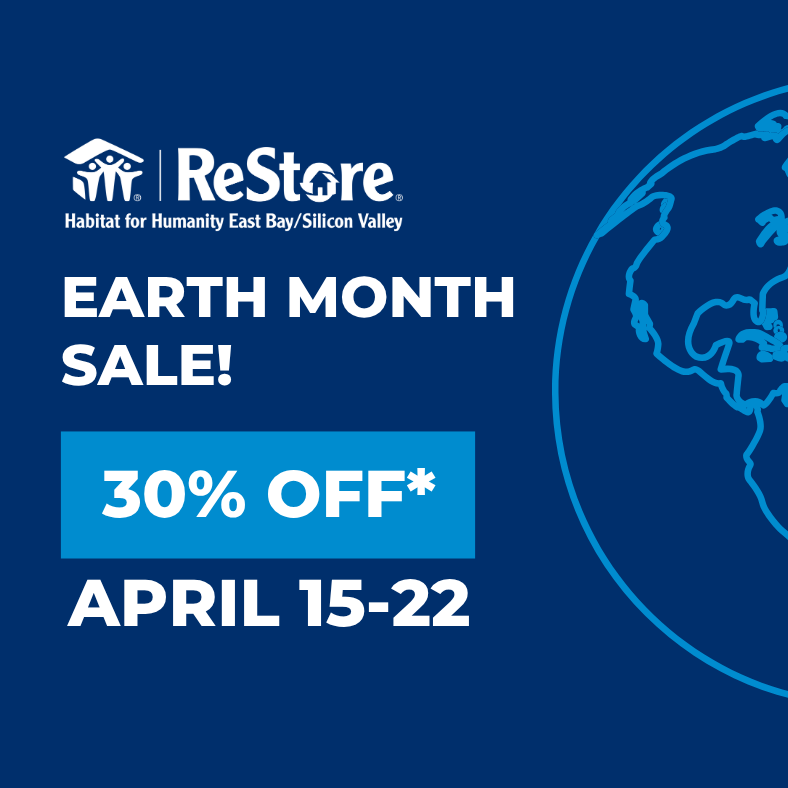 Save for Earth Month at ReStore