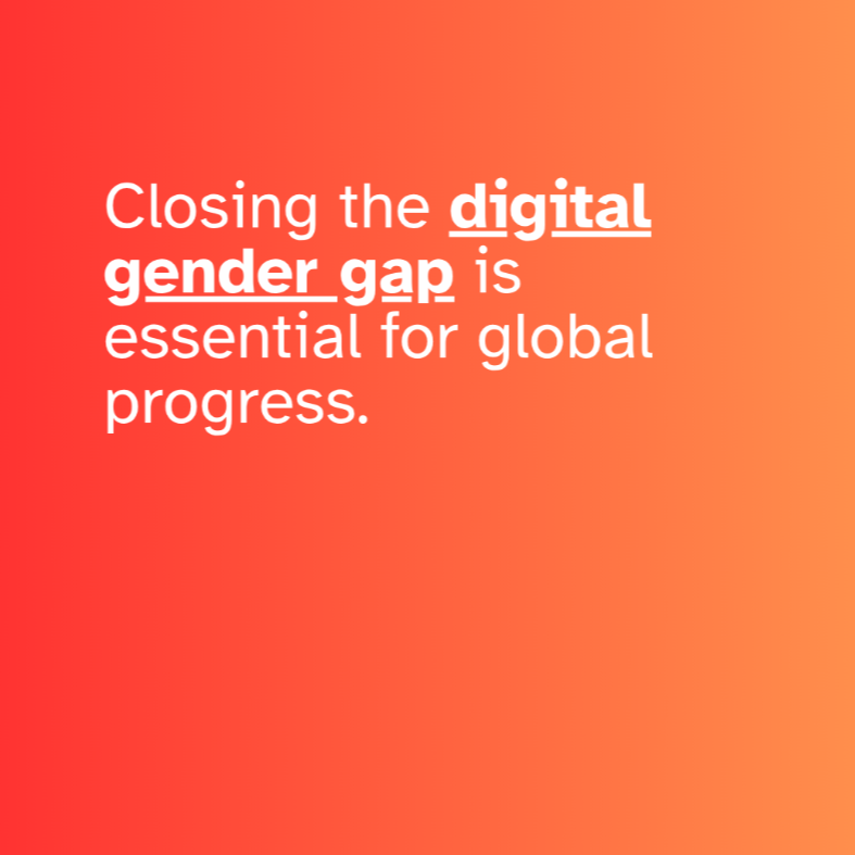 Closing the digital gender gap