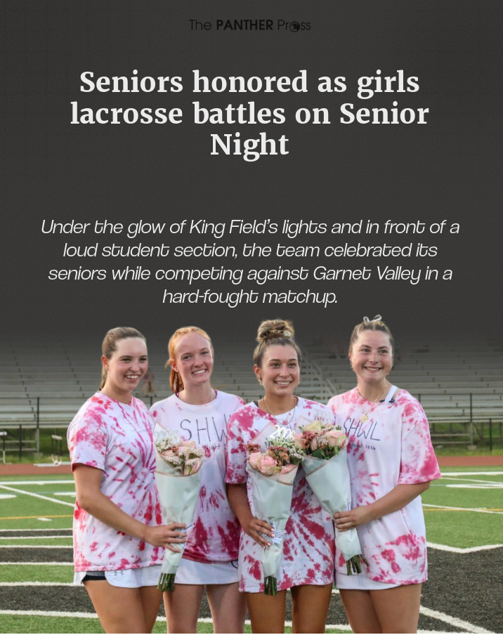 Seniors honored as girls lacrosse battles on Senior Night