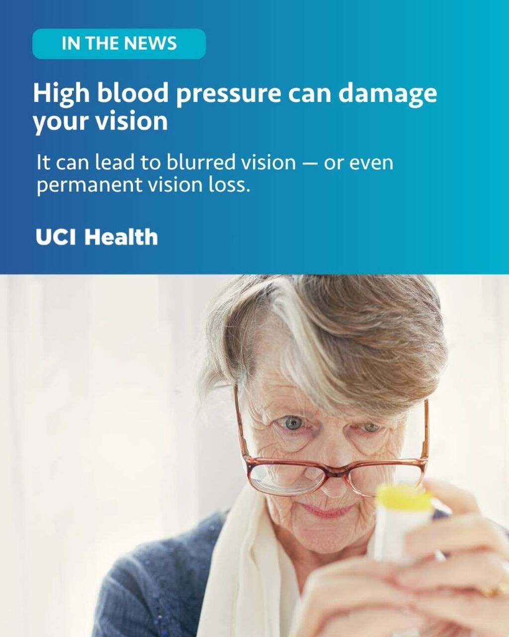 High blood pressure and vision