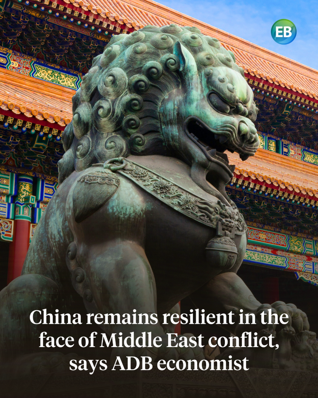 China remains resilient in the face of Middle East conflict, says ADB economist