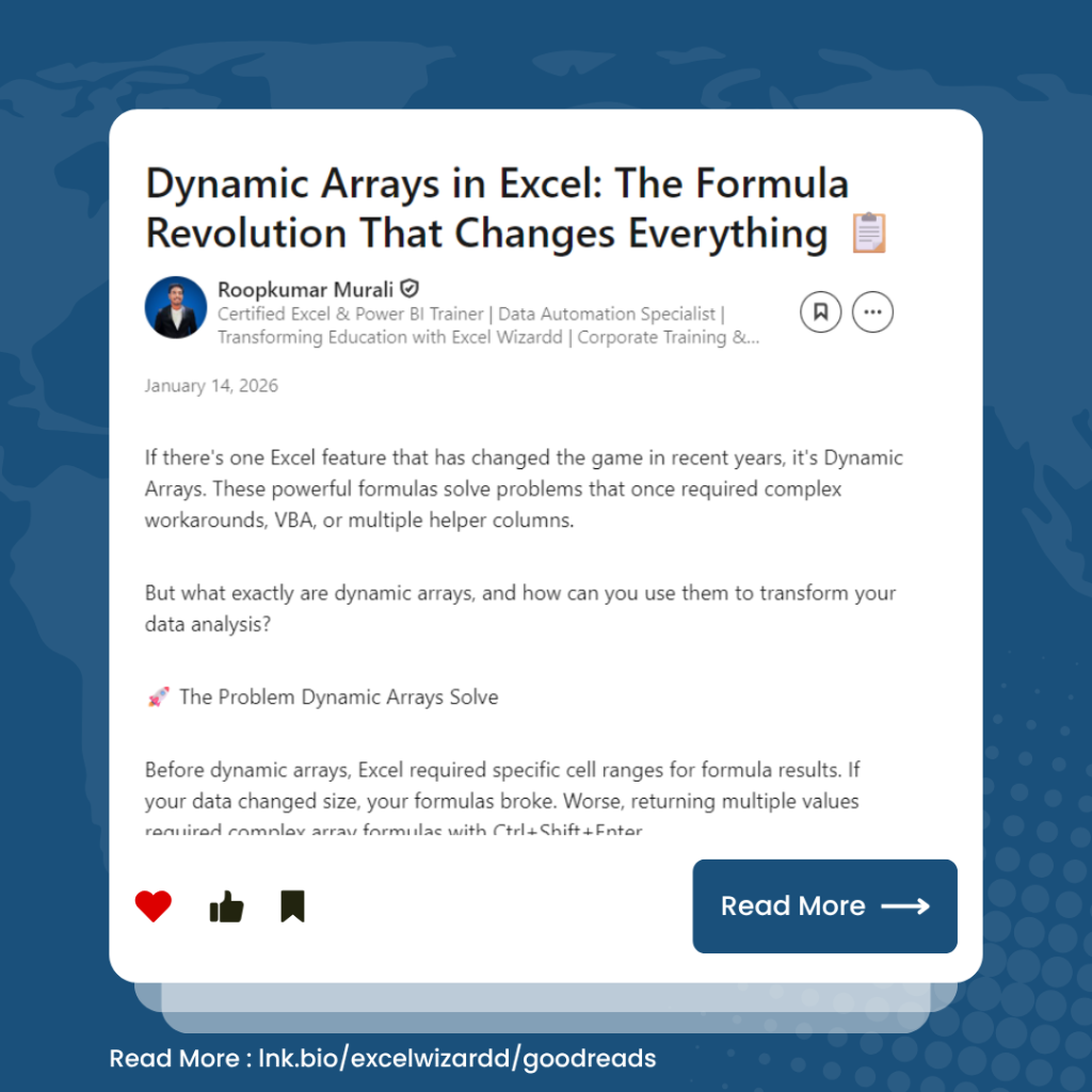 📋 Dynamic Arrays in Excel: The Formula Revolution That Changes Everything 📋 