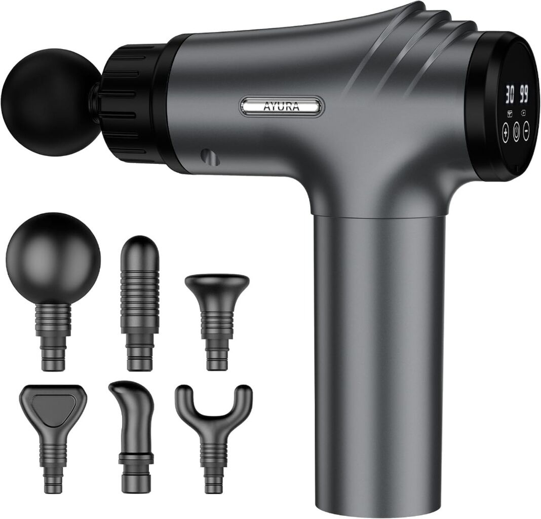 Massage Gun Deep Tissue, Muscle Massager: $19