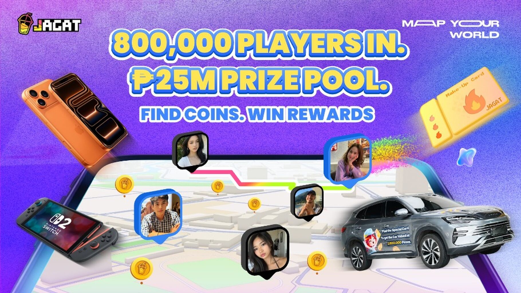 Jagat Coin Hunt goes viral in the Philippines