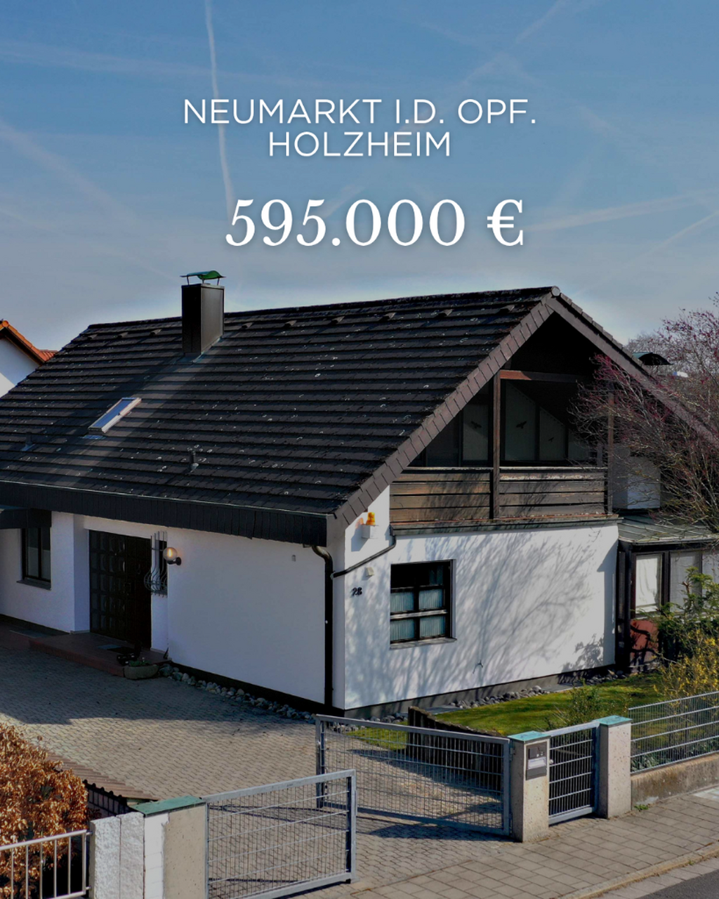 Architektonisches Einfamilienhaus