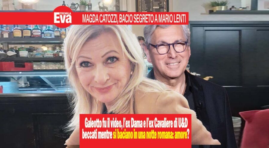 Mario Lenti, il bacio segreto a Magda Catozzi accende U&D