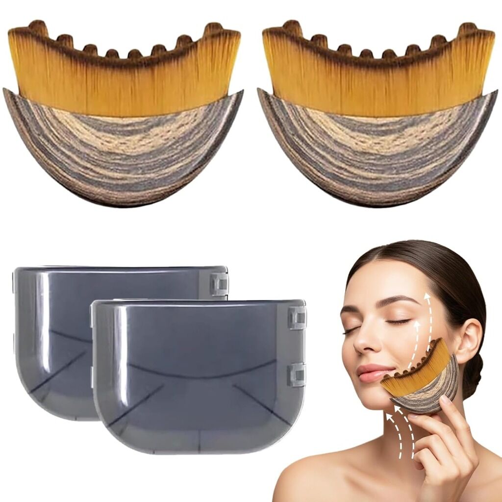 2PCS Lymphatic Contour Face Brush: $9