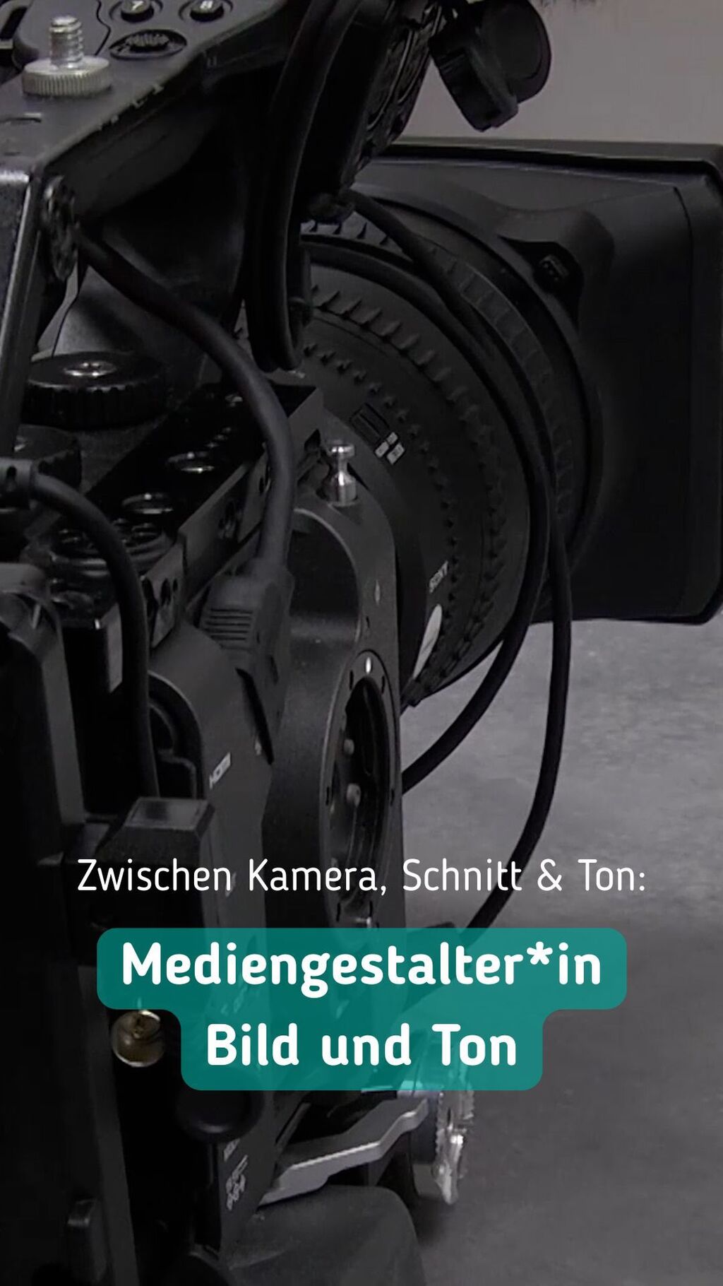 Mediengestalter*in Bild und Ton &ndash; Ein Blick hinter die Kulissen