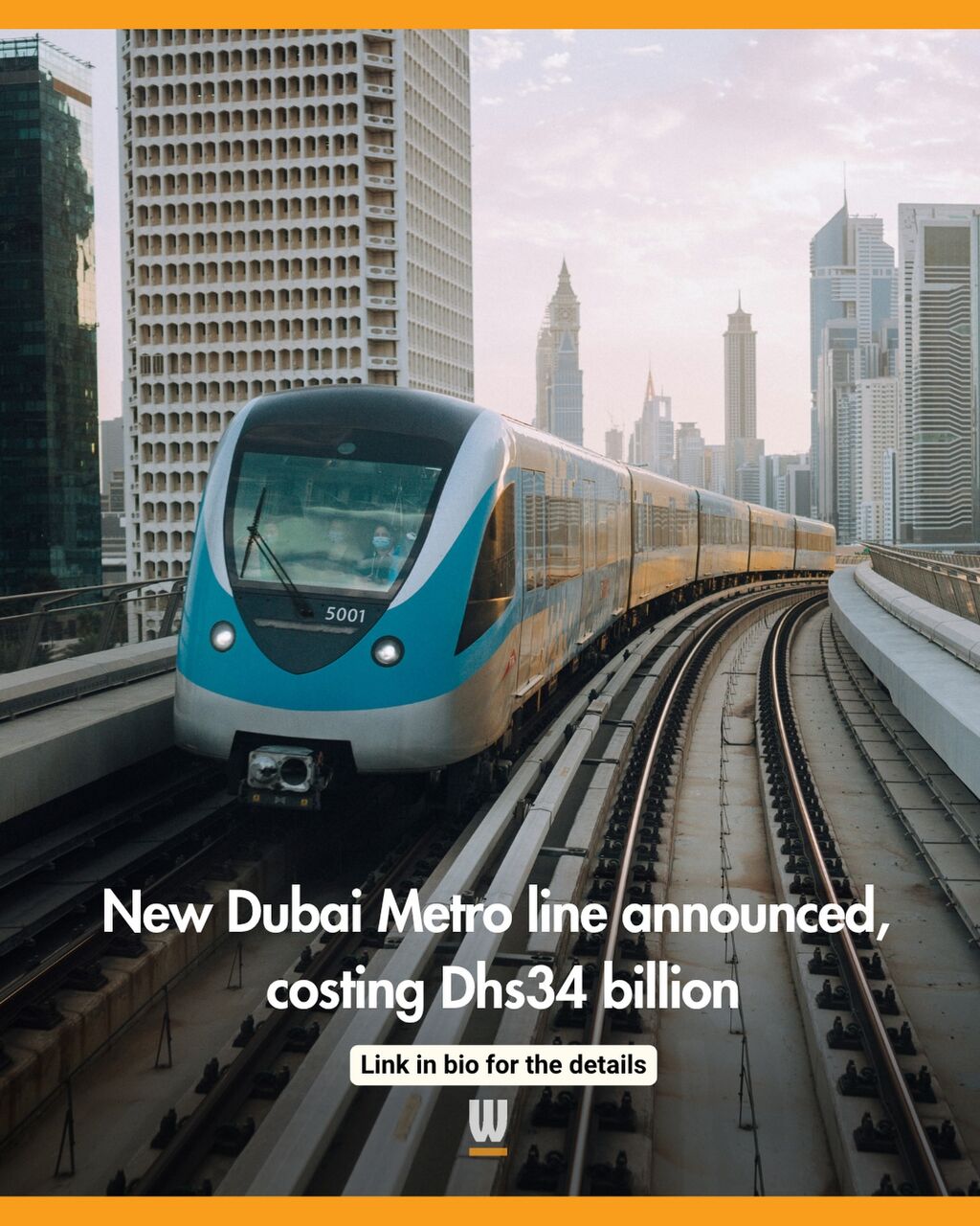 New Dubai Metro line announced, costing Dhs34 billion