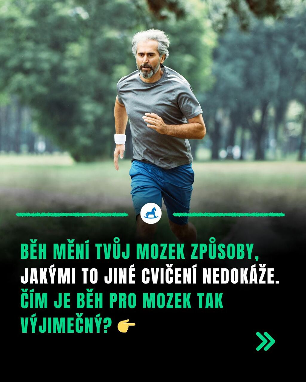 Běh měn&iacute; mozek unik&aacute;tn&iacute;m způsobem