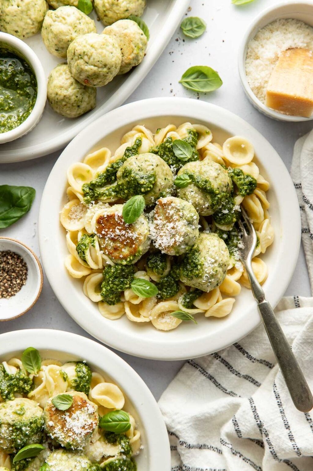 Pesto Meatballs