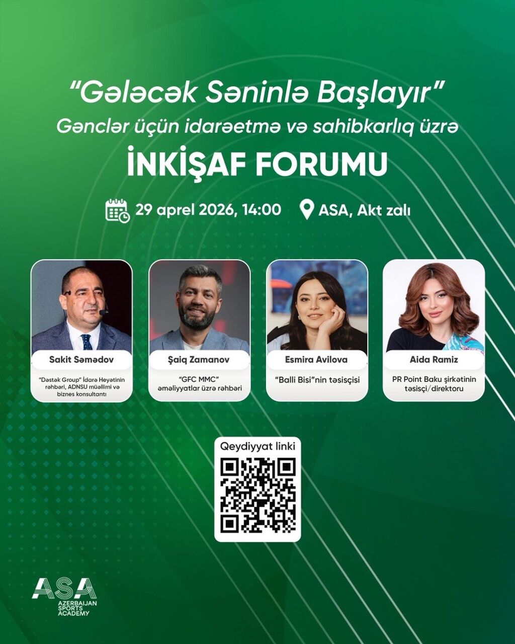 &ldquo;&rdquo;Gələcək səninlə başlayır&rdquo; İnkişaf Forumu