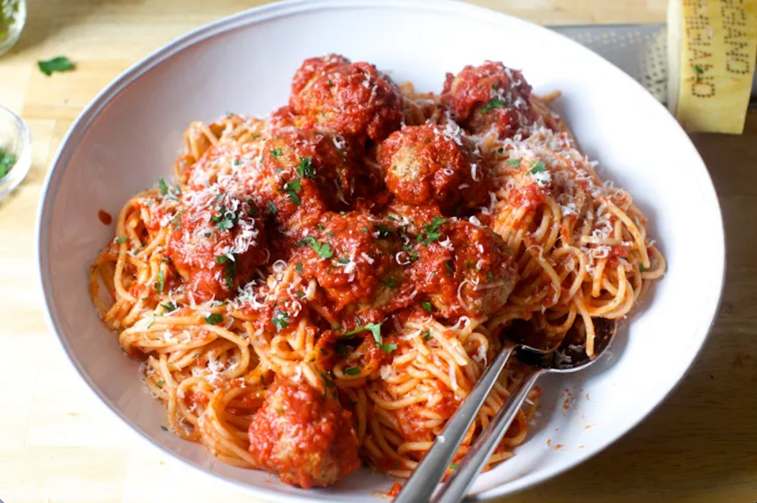 Perfect Meatballs & Spaghetti