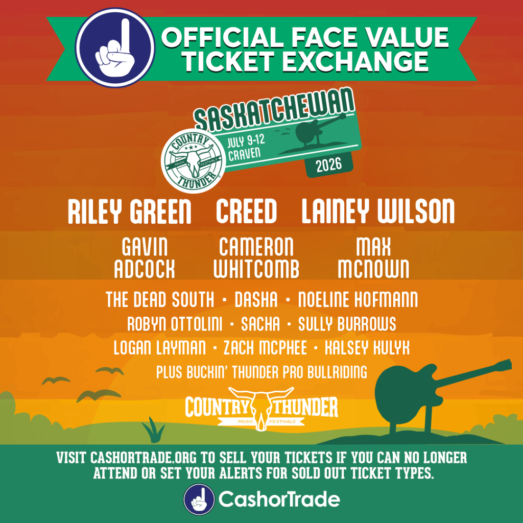 Country Thunder Saskatchewan Ticket Exchange